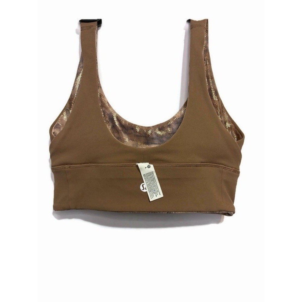 Lululemon Align Bra Shine Light Support, A/B Cup Size 4 Diamond Dye Misty Shell - Picture 4 of 6